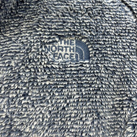 The North Face Fleece Jacket Women's S Blue White Osito Full Zip Cozy Normcore - Picture 3 of 12
